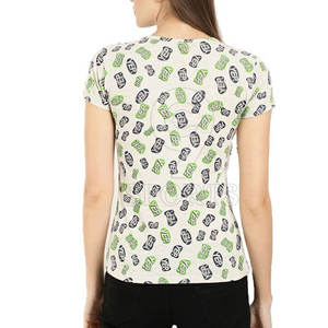 Conçu sur mesure T-shirt pour femme Matériau écologique respirant pour l'été Look imprimé personnalisé - Product Image 3