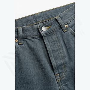 Pantalones Vaqueros de Estilo Urbano, Elásticos, Lisos, Teñidos, Precio al por Mayor, MOQ Bajo, los Mejores Pantalones Vaqueros para Hombre, Diseños Nuevos y Elegantes, Color Personalizado - Product Image 4