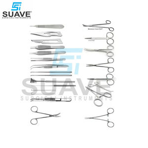 Venta al por mayor tarifa mejor producto de acero inoxidable nueva llegada juegos de instrumentos de vendaje quirúrgico por SUAVE instrumentos quirúrgicos - Product Image 2
