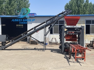 Nóng bán 4-24 bán tự động Máy làm gạch đất sét nhỏ Máy làm gạch khối rỗng Máy làm khối bê tông khối - Product Image 3