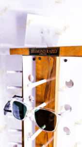 Recién llegado, pantalla óptica de madera Premium, soportes para gafas, atractivo Visual óptimo, madera Premium - Product Image 3