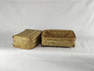 Cesta de bambú 100% Natural, cuencos de bambú, cuencos de comida, cesta tradicional de Color personalizado, Vietnam - Product Image 3