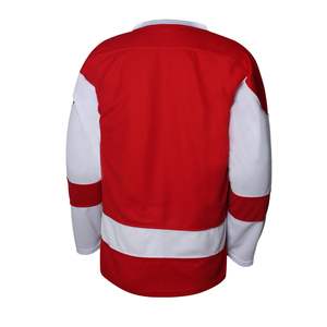 Ice Hockey Jerseys Custom Team Uniforms Quick Dry Polyester Sublimation <b>Shirts</b> Blank Bulk Breathable Sportswear OEM Training - Product Image 2