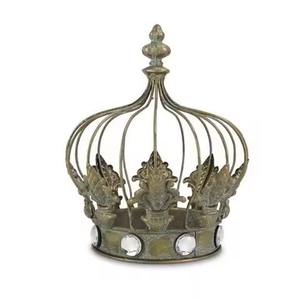 Elegante Metal Navidad Corona Mesa Centro de mesa Adorno de vacaciones para la decoración de la oficina en el hogar - Product Image 4