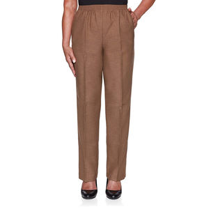Pantalones bombachos de algodón para mujer, pantalón elegante para oficina, Color caramelo - Product Image 3