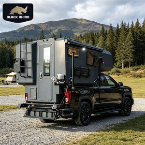 Camper Deslizable 4x4 para Camioneta, Ligero, de Aluminio, para Viajes por Tierra, Carcasa Rígida, para Aventuras Todoterreno - Product Image 1