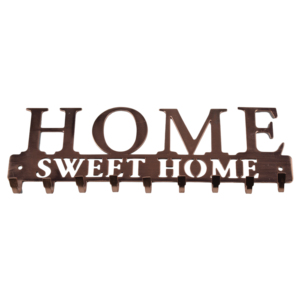 ตะขอแขวนผนังดีไซน์สีทอง ดีไซน์โลหะแข็งแรง 9 ตะขอ สำหรับห้องน้ำและห้องนั่งเล่น ตะขอแขวนผ้า - Product Image 2