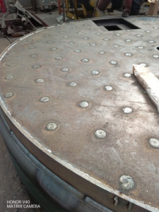 เครื่องทำไอน้ำถั่วลิสง/ถั่วเหลืองแนวตั้งอัตโนมัติสำหรับงามะพร้าวถั่วลิสง Dingsheng รับประกันส่วนประกอบหลัก2ปี - Product Image 5