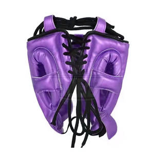 Protector de Cabeza de Cuero para Boxeo y Entrenamiento de MMA, Diseño Personalizable, Ropa Deportiva Protectora para Adultos - Product Image 4
