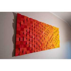 ของตกแต่งผนังทำจากไม้ทไวไลท์ที่มีลวดลายไม้ที่สลับซับซ้อน - Product Image 1