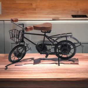 Calvin จักรยานโบราณทำด้วยมือทำด้วยมือเหล็กและไม้งานฝีมือเหมาะสำหรับตกแต่งบ้านโต๊ะหัตถกรรม Calvin - Product Image 2