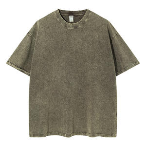 เสื้อยืดวินเทจสำหรับผู้ชายเสื้อยืดโอเวอร์ไซส์ผ้าคอตตอน100% ย้อนยุคพิมพ์ลาย DTG สำหรับผู้ชาย - Product Image 3