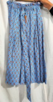 Dernière Tendance : Jupe Longue Décontractée en Coton Imprimé pour Femme, Design Personnalisé, Style Bohème, Taille Naturelle, Respirante et Écologique