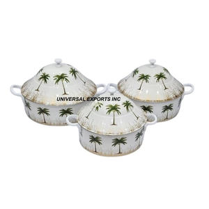 Stainless Steel <b>Food</b> <b>Warmer</b> Hotel And Restaurant Supplies Casserole Round Shape Dinnerware Metal Hotpot - Product Image 5