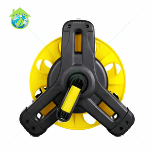 Enrouleur de tuyau d'arrosage Flexible pratique de 14 mètres conception de pulvérisation à Jet réglable à haute pression montage mural arrosage pratique haut - Product Image 3