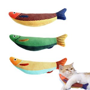 Mayorista Interactivo <span class=keywords><strong>Catnip</strong></span> Arrugado Sonido Felpa Colorida Suave Juguetes Saury <span class=keywords><strong>Fish</strong></span> Squeak Pet Toys para Gato Gatito - Product Image 1