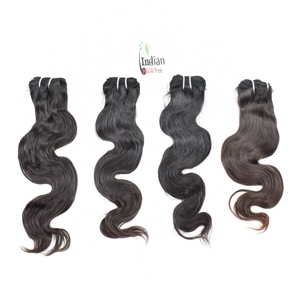 Wholesale Cuticle Aligned Black <b>Body</b> <b>Wave</b> Hair Extensions Natural Virgin Indian Temple Human Hair Raw Bundles Super <b>Wave</b> for - Product Image 4