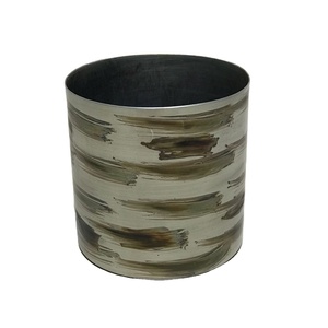 Vente en gros métal personnalisé Unique vide emballage de luxe conteneur rustique pot de bougie de haute qualité - Product Image 1