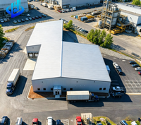 Structure en acier préfabriquée Construction intégrée en acier préfabriqué pour les usines de fabrication, les entrepôts et les ateliers
