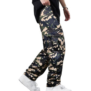 Pantalones Cargo tácticos informales para hombre, pantalones impermeables de algodón 100% para exteriores, estilo ligero de cintura media para primavera y verano - Product Image 4