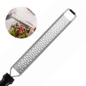 Vente chaude En Acier Inoxydable Gadget <span class=keywords><strong>De</strong></span> <span class=keywords><strong>Cuisine</strong></span> Accessoires Manuel Citron Zesteur Trancheuse Parmesan Fromage Râpe Préparation <span class=keywords><strong>De</strong></span> Légumes - Product Image 1