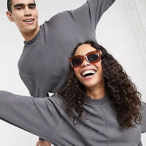 Survêtement de Couple personnalisé Vêtements assortis Tenues pour Couple Survêtement Personnalisé OEM Conception Coton Polaire Costumes de Couple - Product Image 5