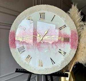 Esfera de reloj y números: puede pintarse en la superficie o aplicarse con pegatinas o calcomanías. - Product Image 1