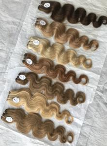 Extensiones de cabello humano Natural Remy, producto sin procesar de alta calidad, con cutícula virgen, precio de fábrica al por mayor - Product Image 3