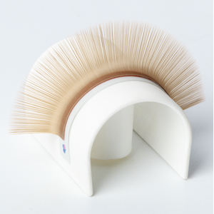 Matte lash brown lightweight lashes <b>extensions</b> premade light brown lashes wholesale <b>mink</b> - Product Image 5