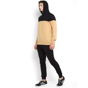 Logo personnalisé hommes survêtements survêtement polaire jogging survêtements hiver plaine hommes survêtements 2025 - Product Image 5