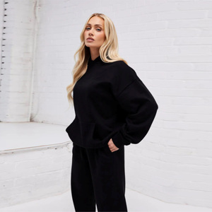 Sudadera de Alta Calidad con Cuello Moderno, Informal, Verde, de Algodón, Manga Larga, con Logotipo Personalizado, Otoño/Invierno - Product Image 3