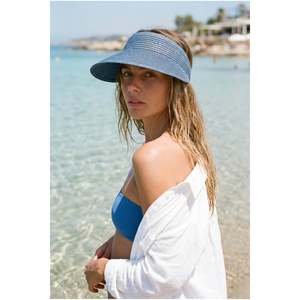 Casquette à visière en maille bleu marine avec dos élastique HSR2089 - 2089 - bleu marine - Product Image 3
