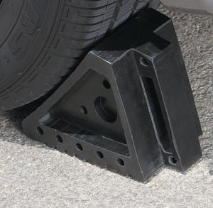 Échantillon disponible, équipement de stationnement léger et durable, abri de voiture, cales en caoutchouc solide pour brouette et chariot de jardin - Product Image 2