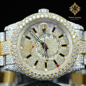 Relojes Mecánicos de Lujo al por Mayor, de Acero Inoxidable, con Correa de Cuero, Diamantes Moissanite con Engaste Invisible, Resistentes al Agua - Product Image 3