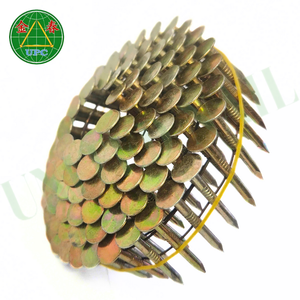 Prix compétitifs pour 1-1/4 pouces clous de toiture en bobine de type tige lisse et plaqué jaune pour les projets de toiture fabriqués au Vietnam - Product Image 3