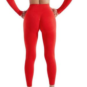 Leggings de yoga à taille élastique pour femmes, séchage rapide, leggings de performance pour femmes, leggings de course et de yoga en spandex et nylon, leggings taille haute - Product Image 4