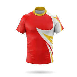 Maillot de rugby de qualité supérieure pour hommes, léger et respirant, idéal pour l'entraînement et les matchs - Product Image 1