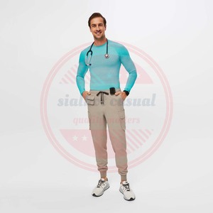 Femmes et hommes à manches longues Comfort Underscrub \ Professional Premium Quality Hospital Medical Underscrubs - Product Image 2