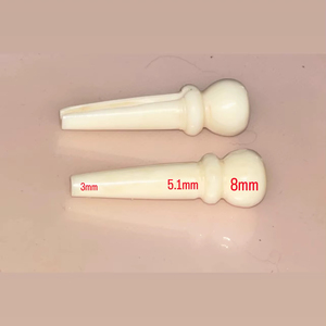 Chevilles de pont de guitare en os d'ormeau 100% os de buffle naturel de haute qualité - Product Image 1