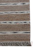 100% laine naturelle tissé à la main plat tissage tapis à la main Jute tapis rural inde tisserands énorme remise en gros vente en vrac prière