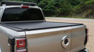 Couverture de benne de camion rétractable en alliage d'aluminium, étanche, avec verrou de hayon pour <span class=keywords><strong>Silverado</strong></span> RAM, sans perçage - Product Image 6