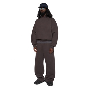 ชุดวอร์มลำลองมีฮู้ดและผ้าซับเหงื่อผ้ายืดระบายอากาศได้ดีมีสไตล์พรีเมี่ยม - Product Image 3