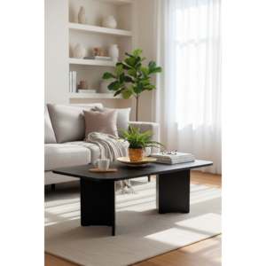 Mesa de Centro Harmony Paris Ecológica y Duradera de Aglomerado de Madera, Estilo Escandinavo, Pequeña y Moderna para Sala de Estar - Product Image 1