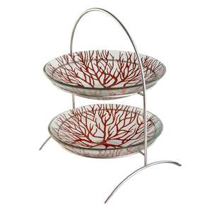 Hand <b>Crafted</b> Decorating Metal Golden Finishing Cake Birthday Wedding Party Decoration Serving Stand For wedding And Bar Usage - Product Image 5