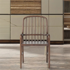 Chaise de salle à manger en bois de haute qualité pour hôtels et restaurants, cadre en bois massif durable - Product Image 3