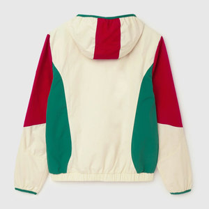 Vestes d'automne pour hommes à col montant imprimées sur mesure, style urbain, color-block, respirantes, imperméables et coupe-vent - Product Image 2