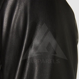 เสื้อแจ็คเก็ตหนังมีฮู้ดสีแดงสีดำมีซิปสำหรับผู้หญิงแจ็คเก็ตหนัง PU ฟอกฤดูใบไม้ร่วง - Product Image 5