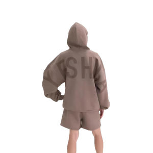 Sudadera con Capucha Extra Grande, Estampada Personalizada, 100% Algodón, Hombros Caídos, Ajuste Cómodo, Tejido Cálido de Invierno, Perfecta para Personalidades Creativas - Product Image 4