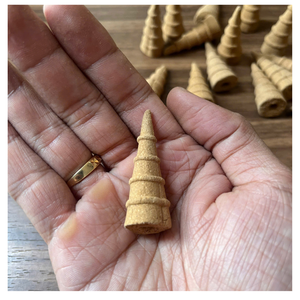 Natural Aromatic Eco Friendly Organic Burn Relax Aromatherapy 120g Premium Vietnamese <b>Agarwood</b> <b>Incense</b> Cones Long-lasting - Product Image 2