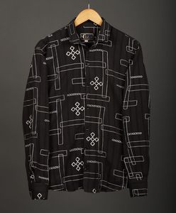 เสื้อกอล์ฟผู้ชายแบรนด์ไฮเอนด์ที่กําหนดเองทั่วการพิมพ์ดอกไม้เสื้อโปโลพอดีคลาสสิกสําหรับผู้ชาย - Product Image 3